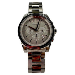 Reloj para Caballero Armani – Estilo Clásico en Color Plateado