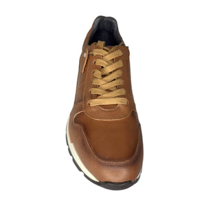 6315 suave miel Tenis Color Camel – Piel Grabada a Mano