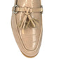 Mocasín Nude con Flecos – Elegancia Atemporal y Estilo Casual