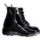 Bota Coqueta para Niña – Negro Charol con Luces