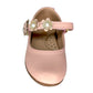 23802 Bailarina para Niña – Rosa con Flores, Perlas y Mariposas