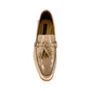 Mocasín Nude con Flecos – Elegancia Atemporal y Estilo Casual