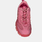 2412002FUD LUZA / Tenis de plataforma rosa fuerte – Comodidad