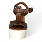 Café vaqueta piel
