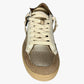 M3515 / Tenis dorados y camel Corina