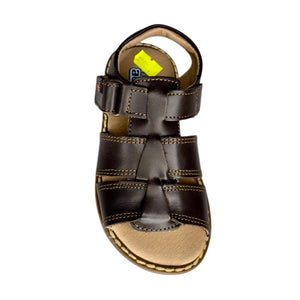 Sandalia para Niño – Color Café Estilo Clásico | Marca Audaz