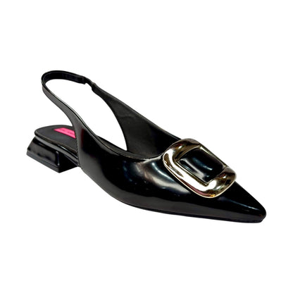 🖤 liza 2943982 brillo alto,  con Hebilla Elegante