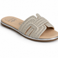 Sandalia brillos plata 204