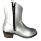 Bota para Niña – Color Plateado con Estrellas