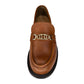 🤎 943003 neymar whisky – Zapato Plano de Piel Vacuno con Hebilla Elegante