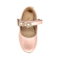 23802 Bailarina para Niña – Rosa con Flores, Perlas y Mariposas