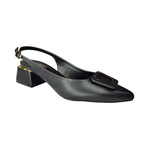 Mule Elegante Negro / 332501 Francia