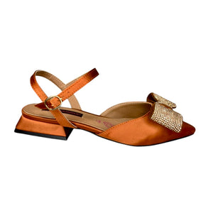 29401 liza - Bronze Satin Bow – Elegancia