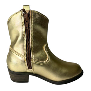 Bota para Niña – Color Dorado en Material Sintético