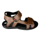 Sandalia para Niño – Café con Negro y Cierres de Velcro | Marca Rider