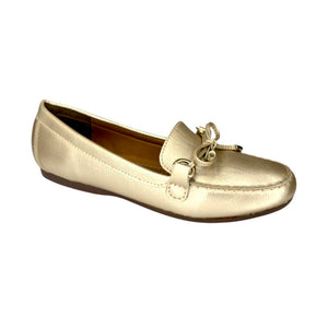Flats Dorados Gillio – Brillo y Comodidad para Tu Día a Día